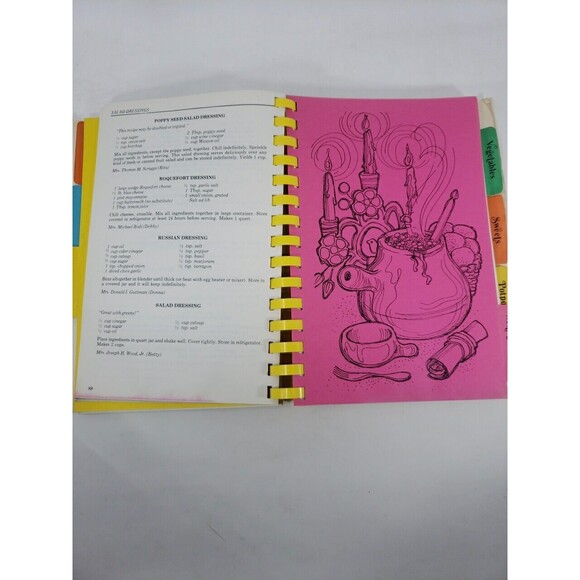 Women's Auxiliary San Diego Medical Society Say Ah-h-h-h Cookbook Vintage 1973 - Picture 11 of 16